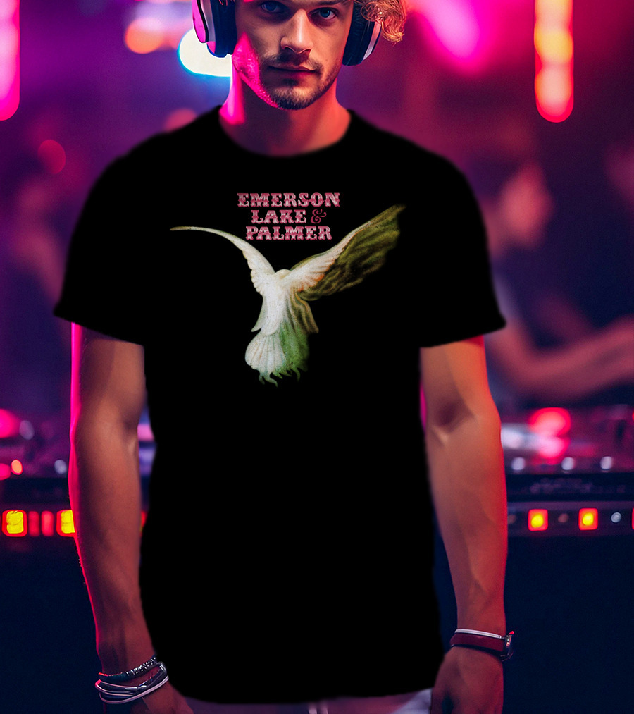 Emerson Lake And Palmer Flying Dove T-Shirt