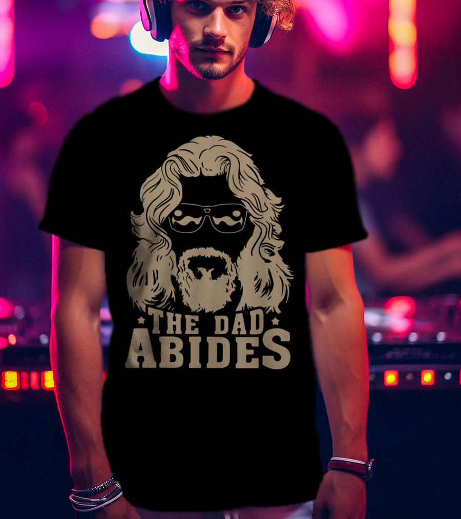 The Dad Abides Big Lebowski T-Shirt