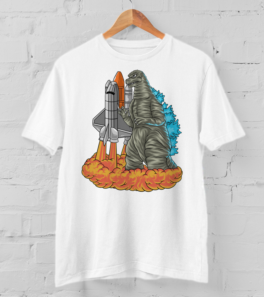 Rudal Zilla Rocket Monster Fusion T-Shirt