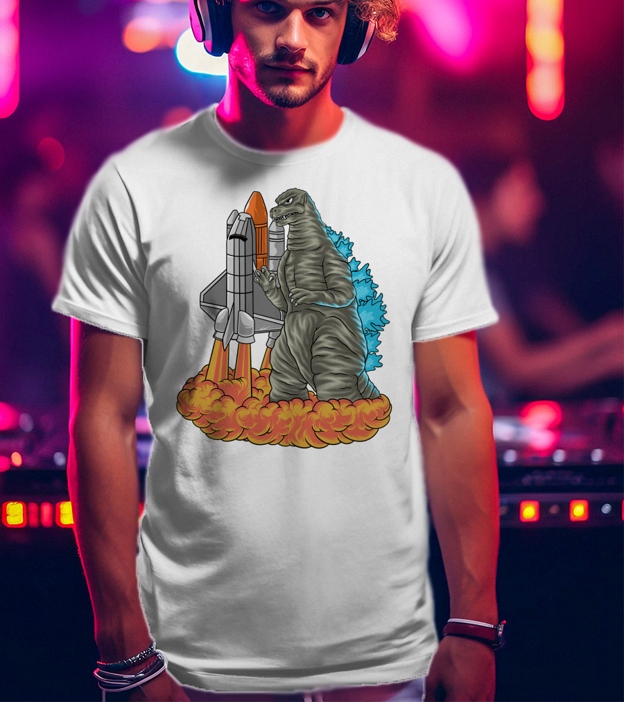 Rudal Zilla Rocket Monster Fusion T-Shirt