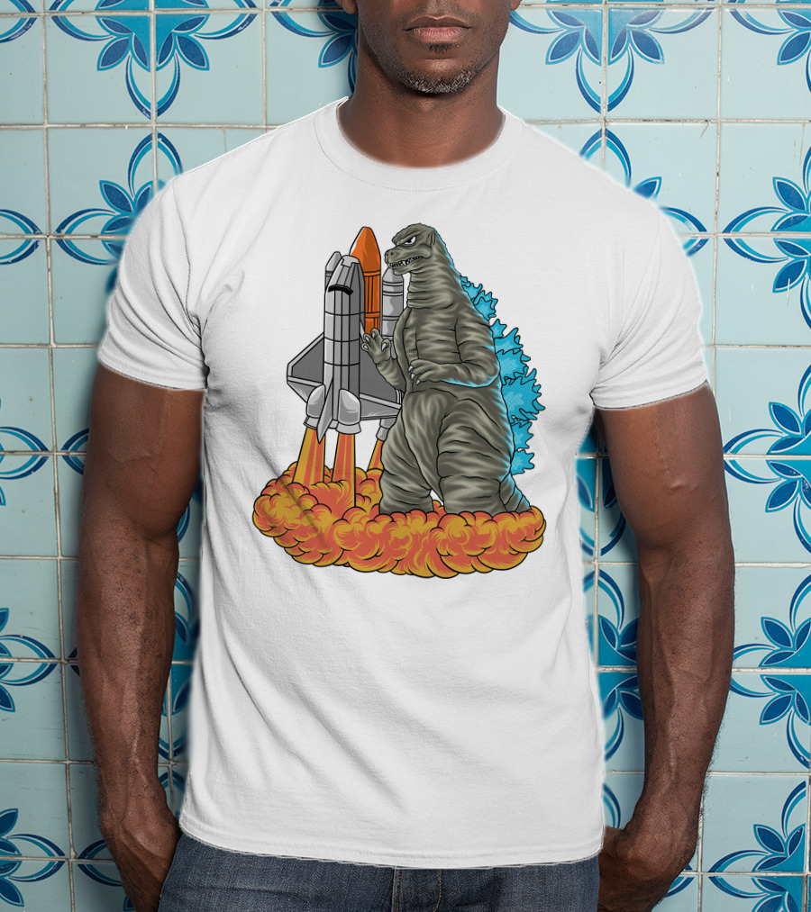 Rudal Zilla Rocket Monster Fusion T-Shirt