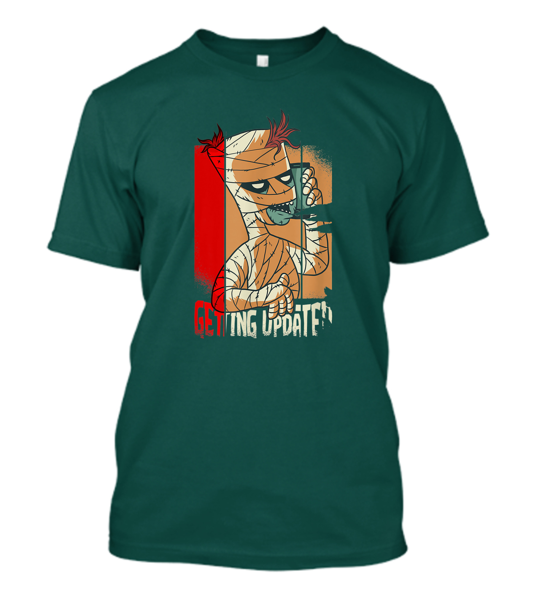 Halloween Scary Freaky Spooky Getting Updated T-Shirt