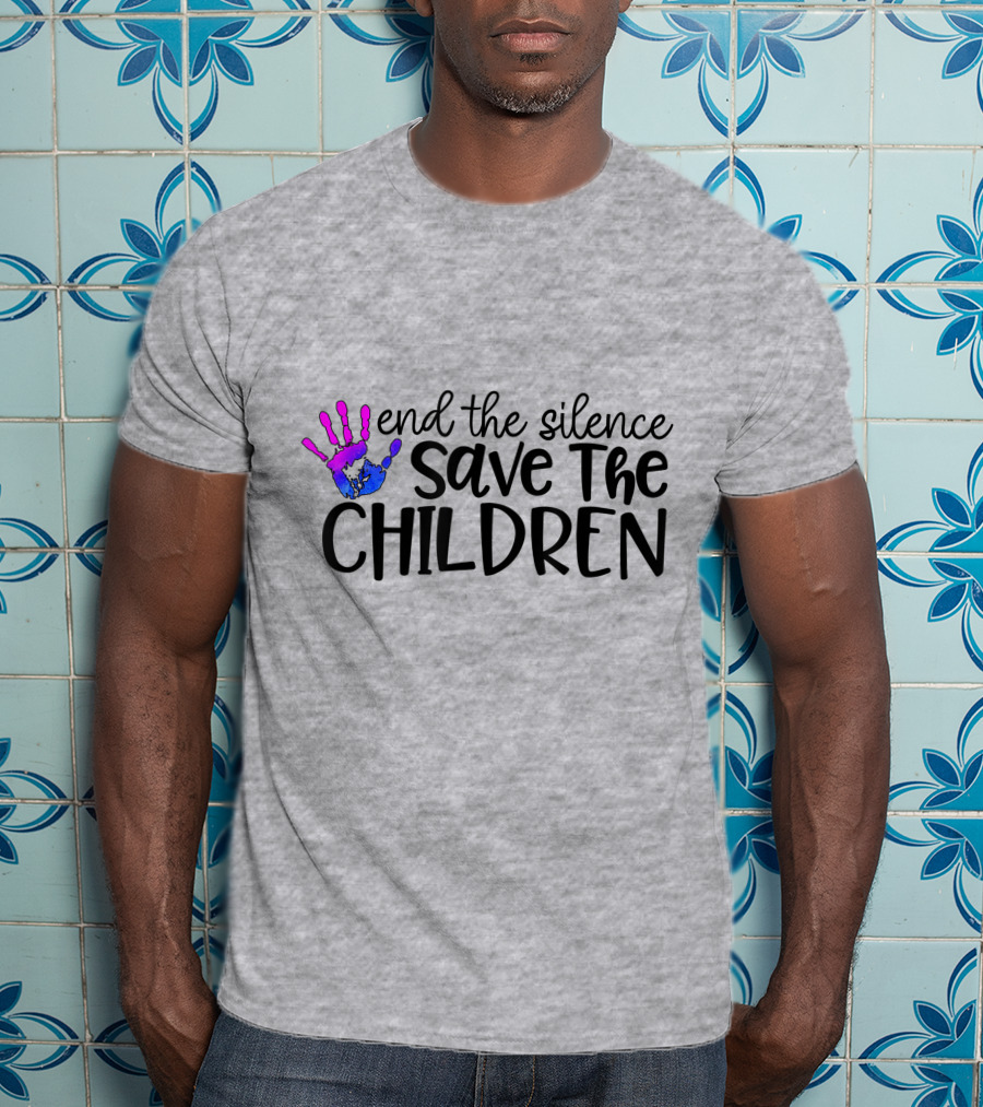 End The Silence Save The Children T-Shirt