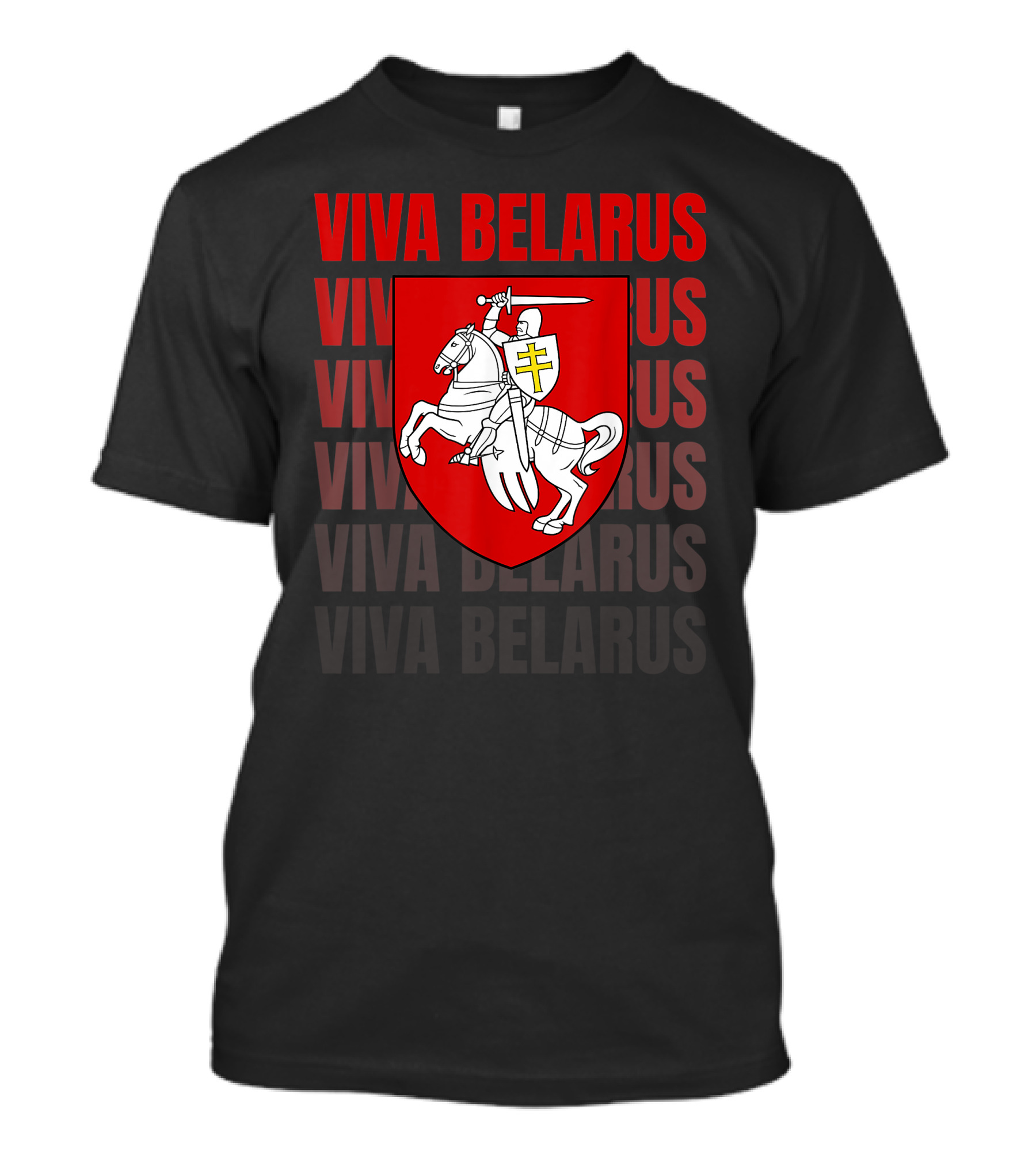 Viva Belarus Pogonya Emblem Flag T-Shirt