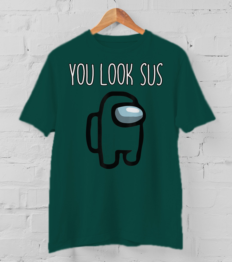 You Look Sus Among Game Us Gamer T-Shirt