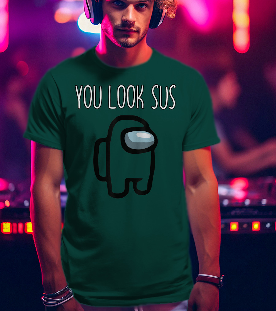 You Look Sus Among Game Us Gamer T-Shirt