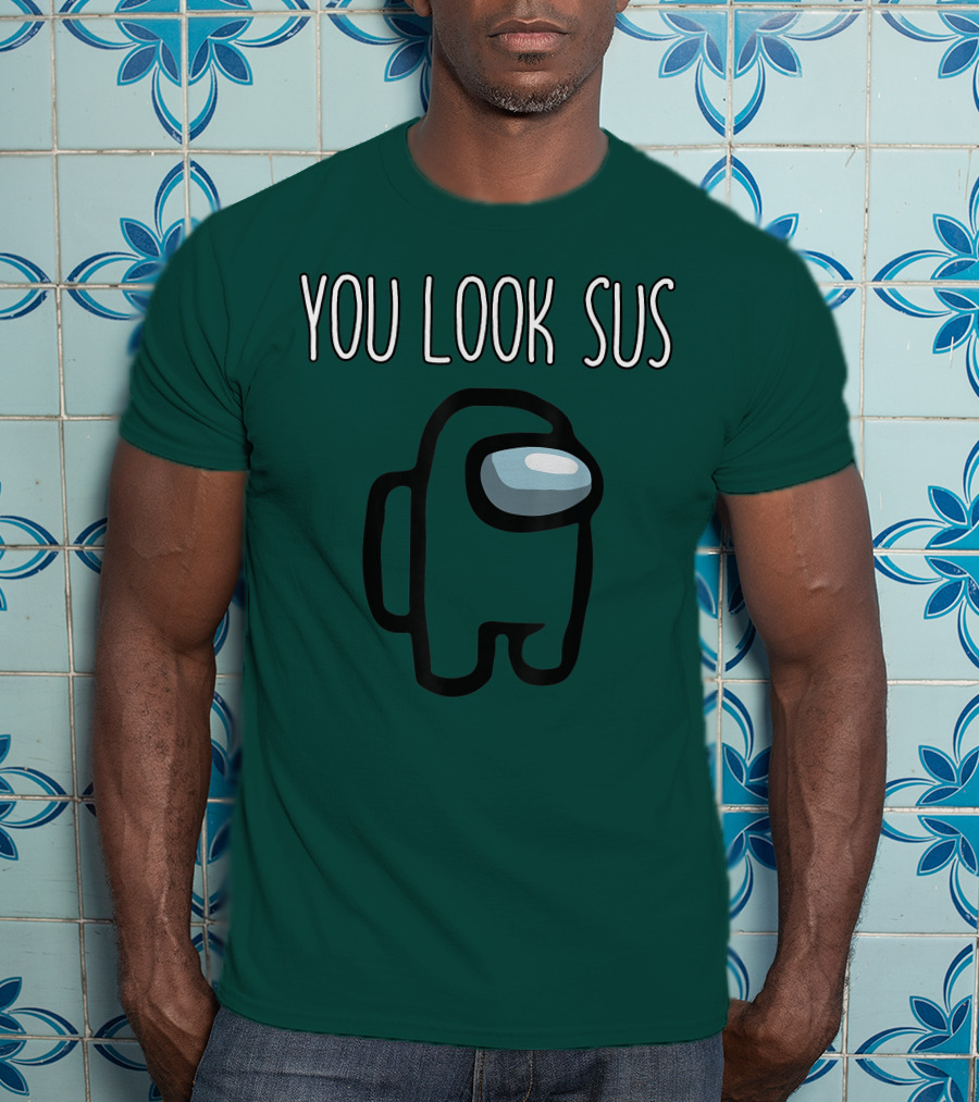 You Look Sus Among Game Us Gamer T-Shirt