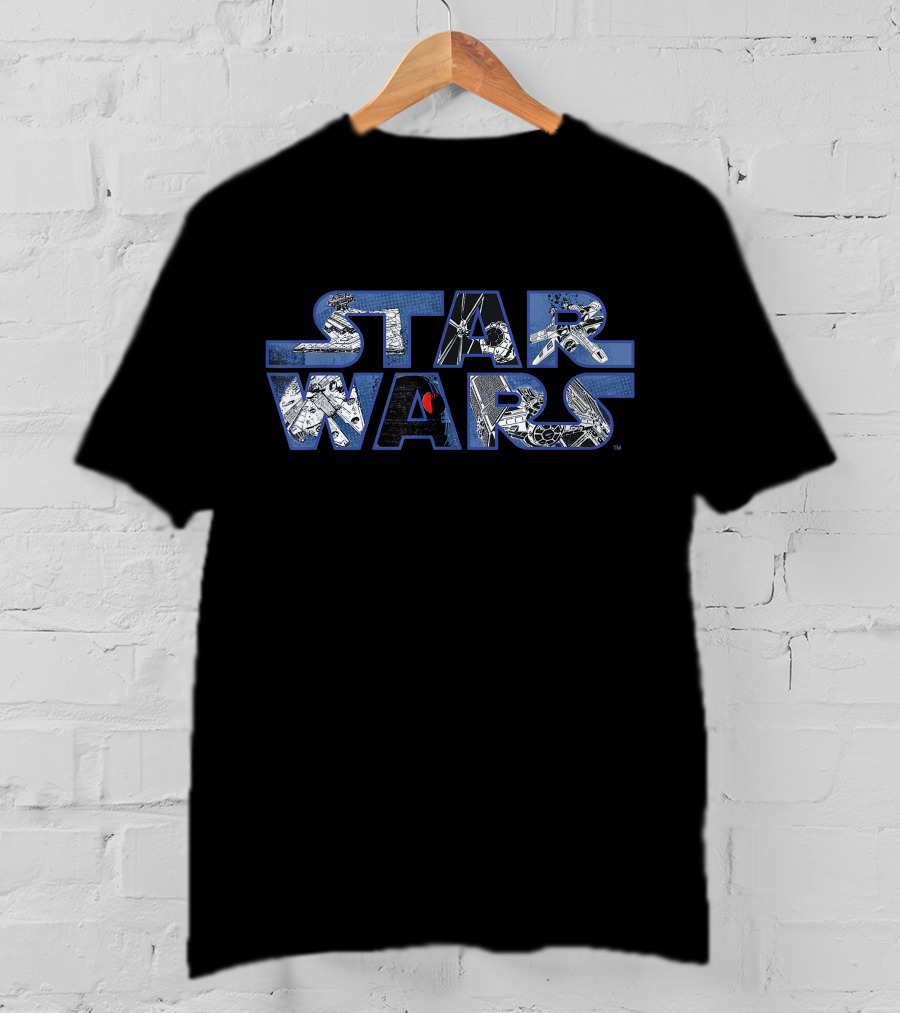 Star Wars Millennium Falcon Death Star T-Shirt