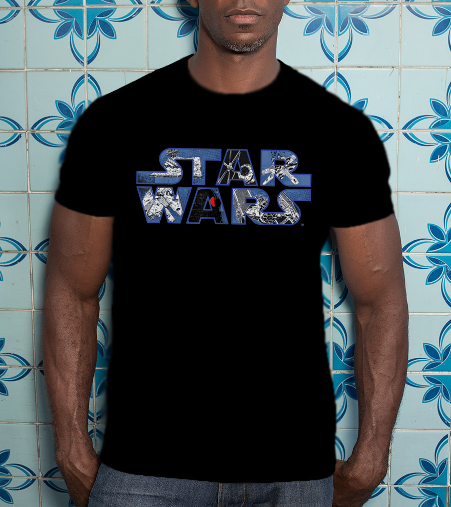Star Wars Millennium Falcon Death Star T-Shirt