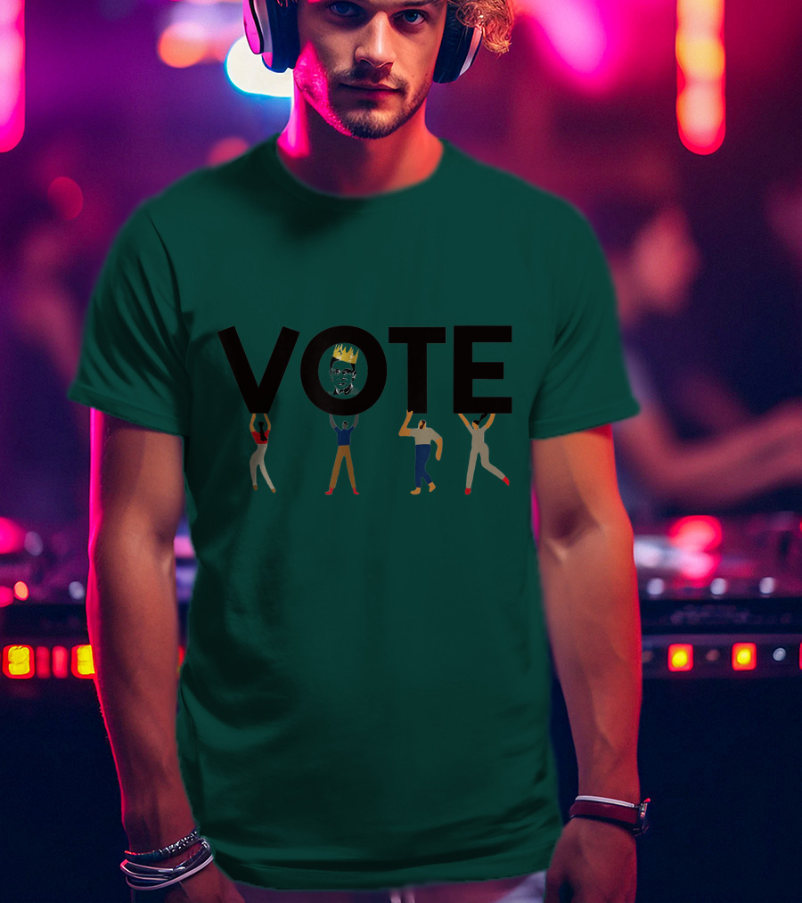 Vote Crown Carry Kings Pop T-Shirt