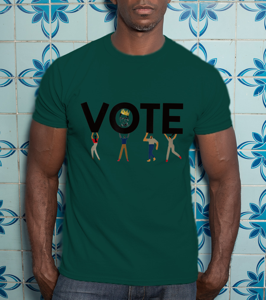 Vote Crown Carry Kings Pop T-Shirt