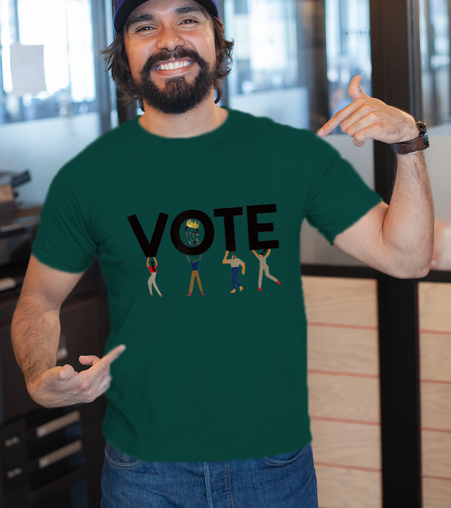 Vote Crown Carry Kings Pop T-Shirt