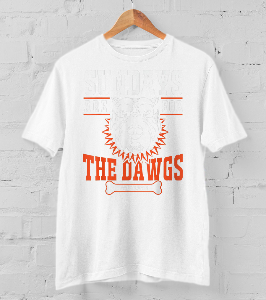 Sundays Are For The Dawgs Est. 1946 T-Shirt