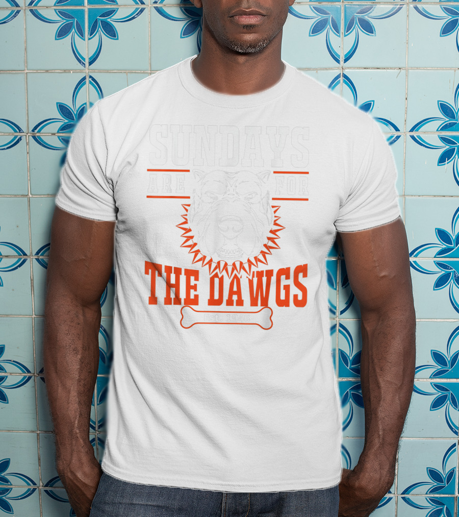 Sundays Are For The Dawgs Est. 1946 T-Shirt