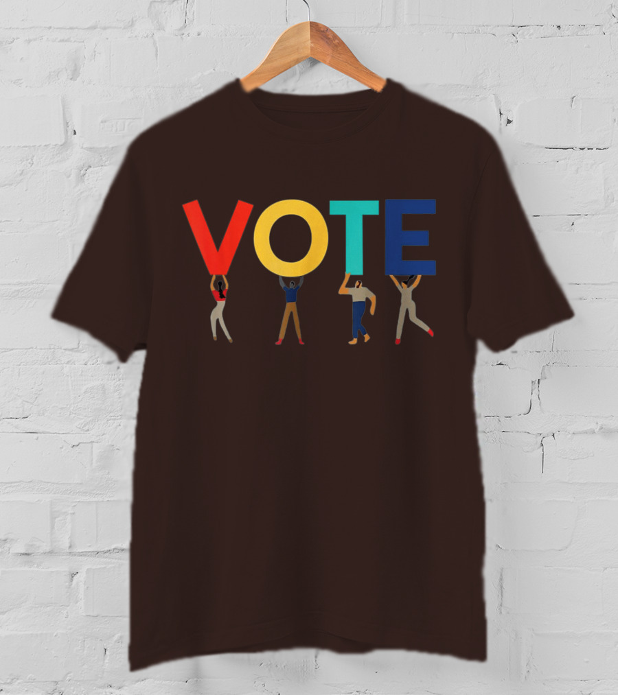 VOTE Patriotic United Colors Representation T-Shirt