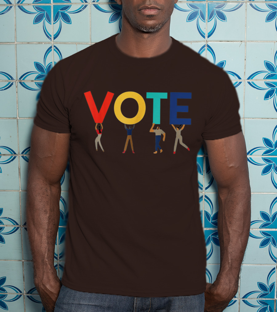 VOTE Patriotic United Colors Representation T-Shirt