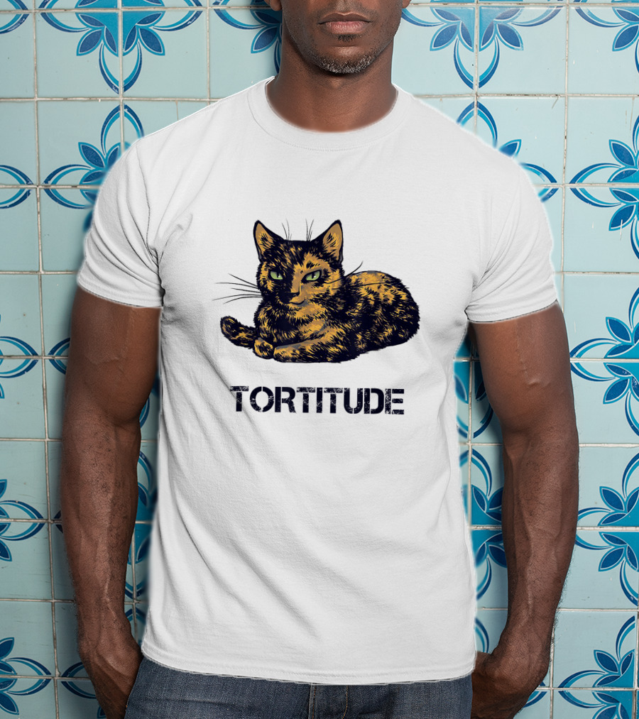 Tortitude Feisty Tortoiseshell Kitty Torties T-Shirt