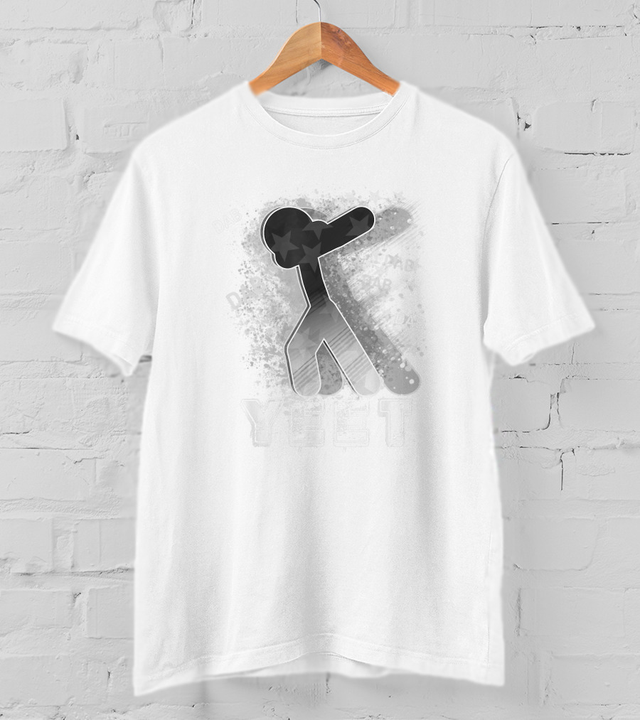 Yeet Dab Meme Funny Dabbing Star T-Shirt