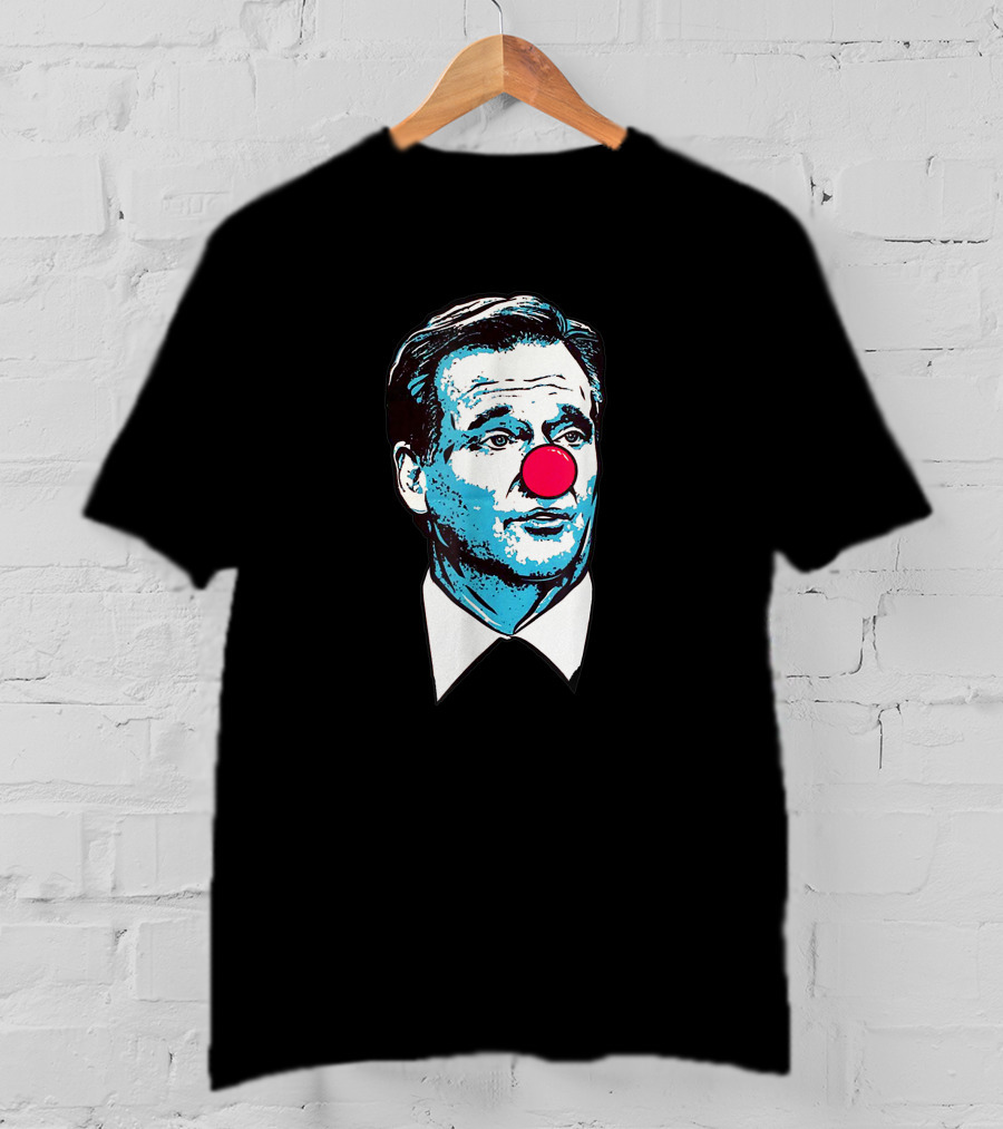 Roger Goodell Clown Face Parody Iconic T-Shirt