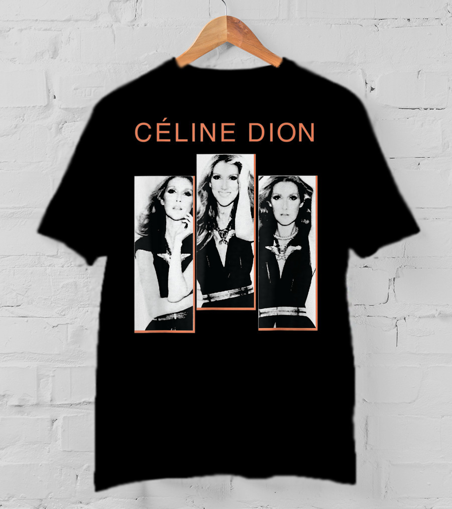 Céline Dion My Heart Sans Attendre Go On T-Shirt