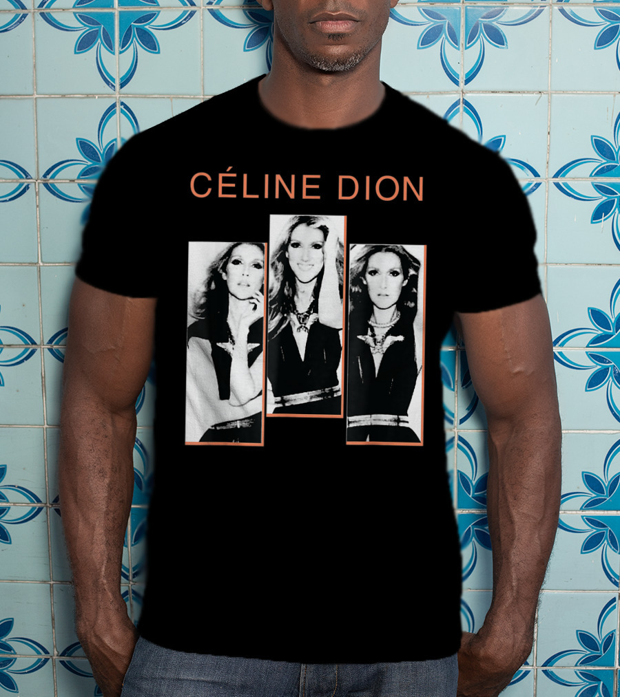 Céline Dion My Heart Sans Attendre Go On T-Shirt