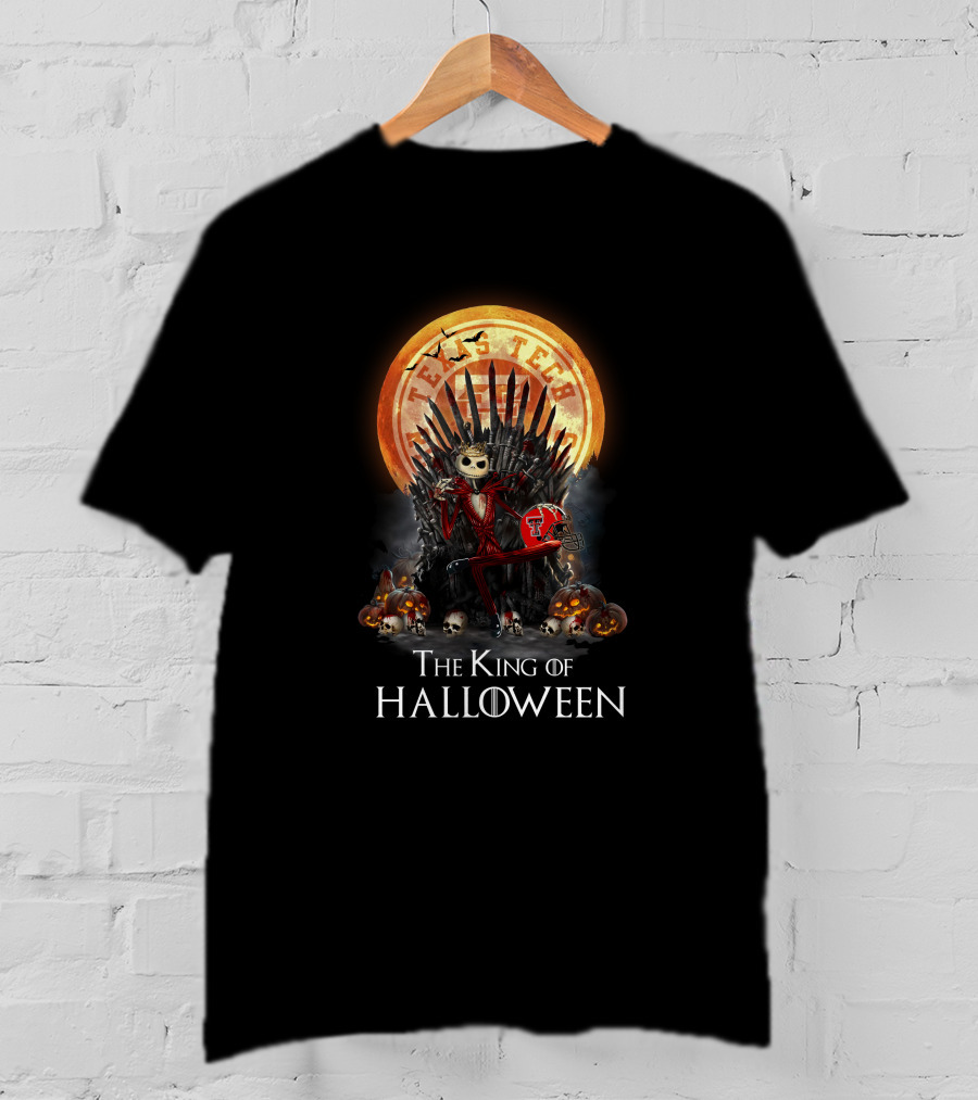 Texas Tech Red Raiders The King Of Halloween T-Shirt
