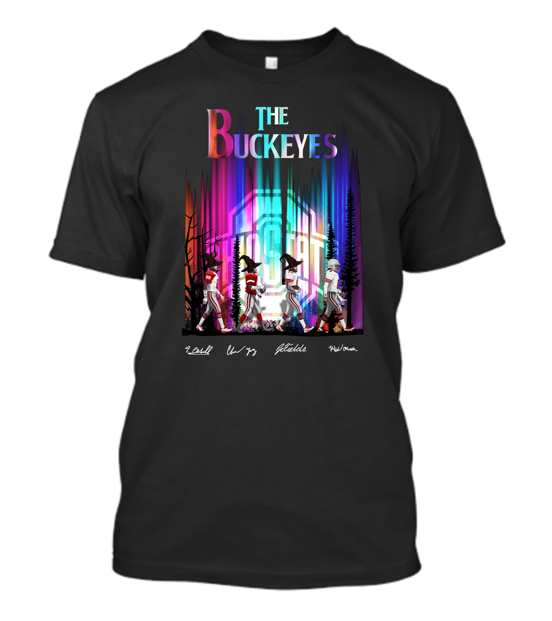 The Buckeyes Abbey Road Ohio State Football T-Shirt