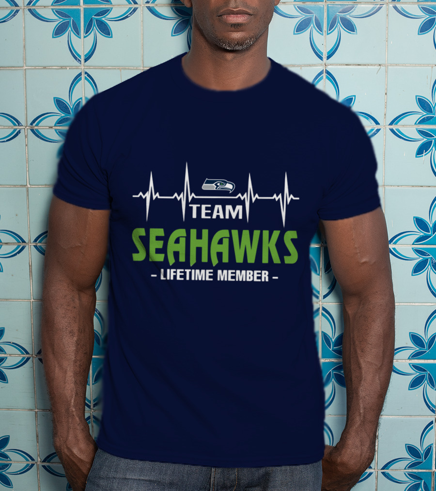 Team Seahawks Lifetime Member T-Shirt