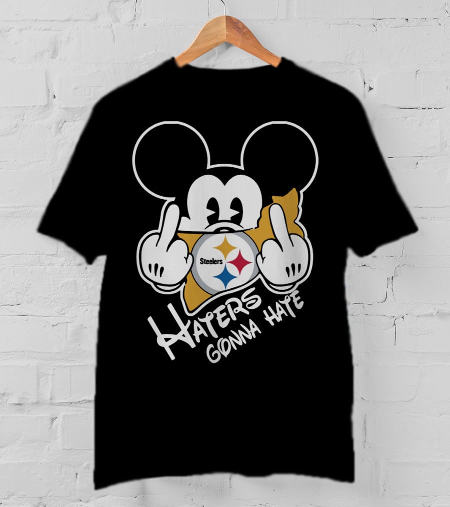 Steelers Haters Gonna Hate Mickey Style T-Shirt