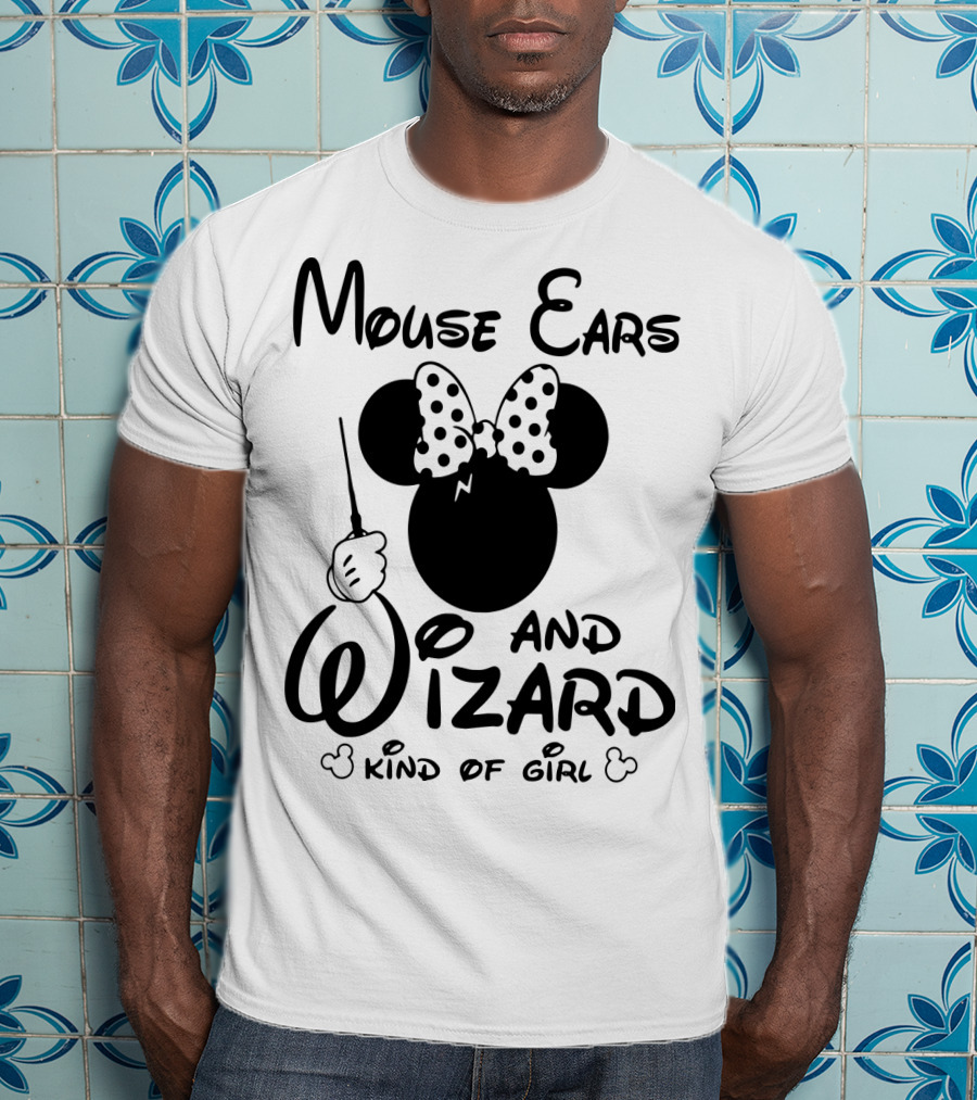 Mouse Ears And Wizard Kind Of Girl T-Shirt