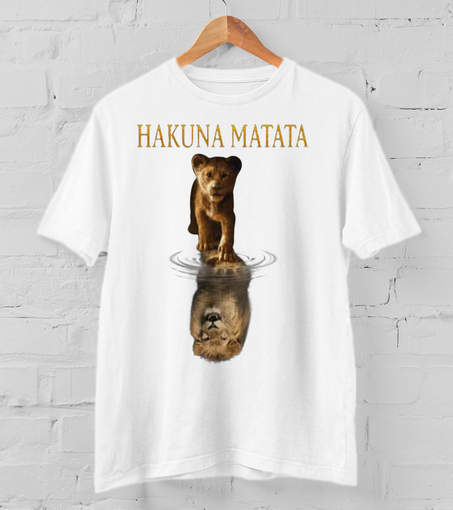 Hakuna Matata Simba Reflection The Lion King T-Shirt