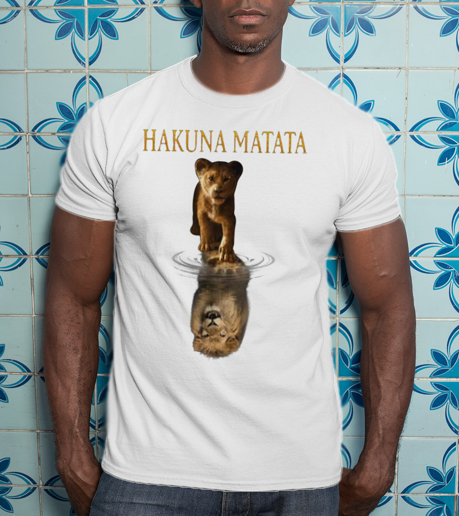 Hakuna Matata Simba Reflection The Lion King T-Shirt