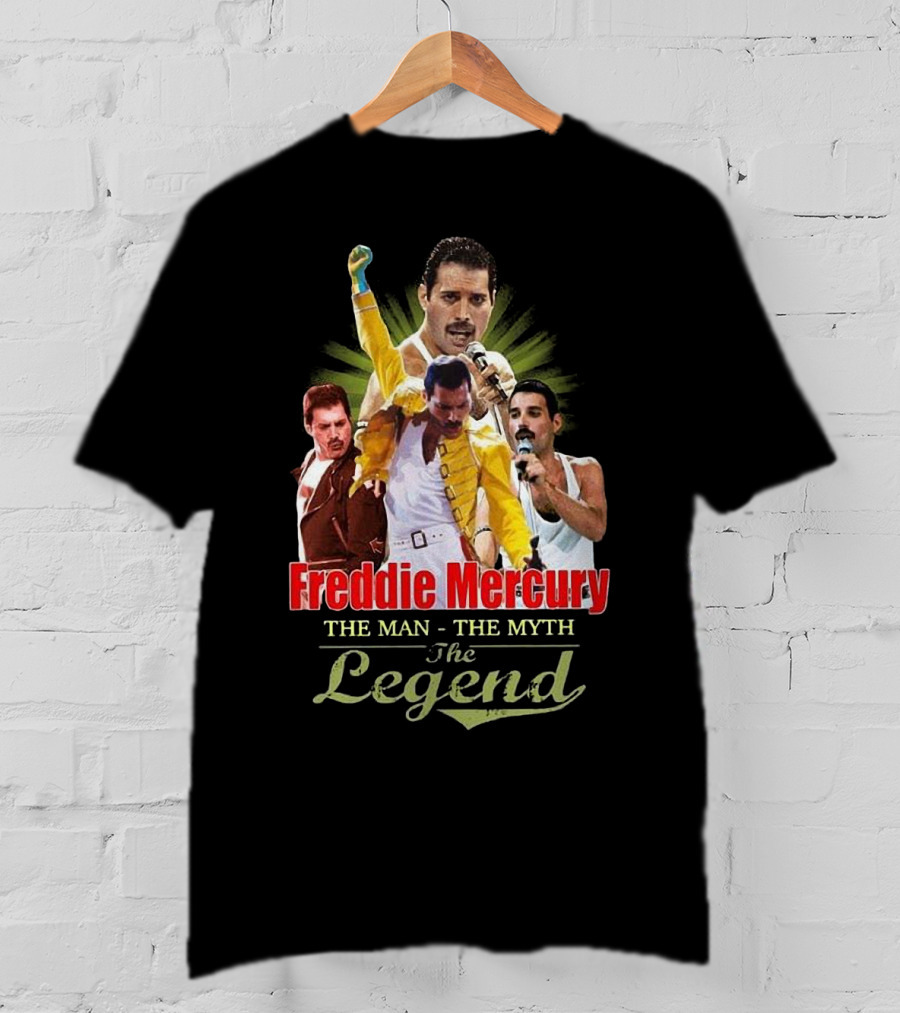Freddie Mercury The Man The Myth The Legend T-Shirt