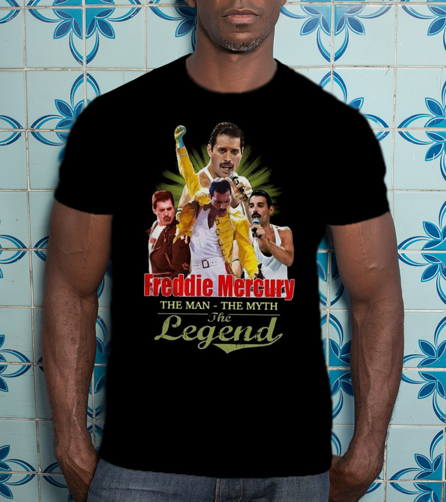 Freddie Mercury The Man The Myth The Legend T-Shirt