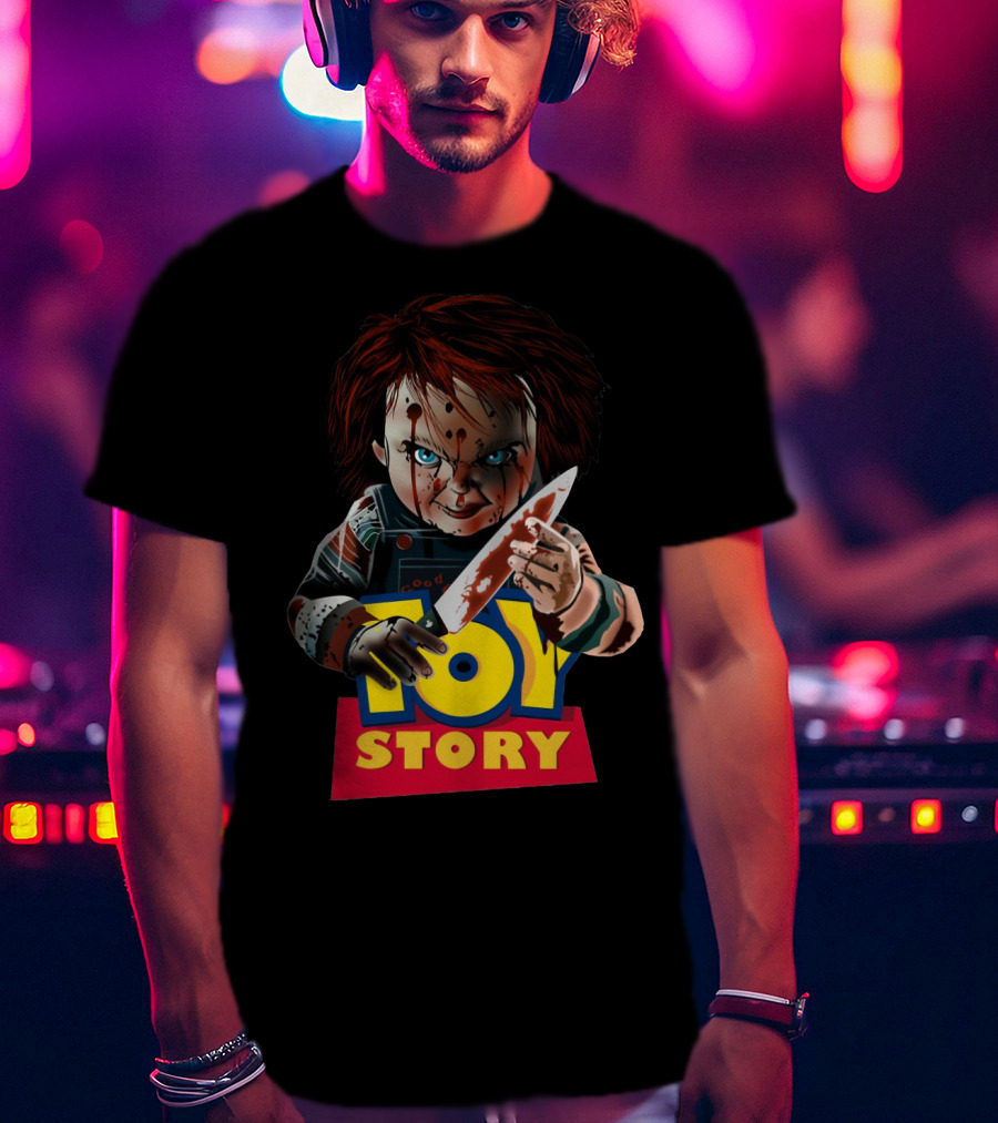 Chucky Toy Story Horror Mashup T-Shirt