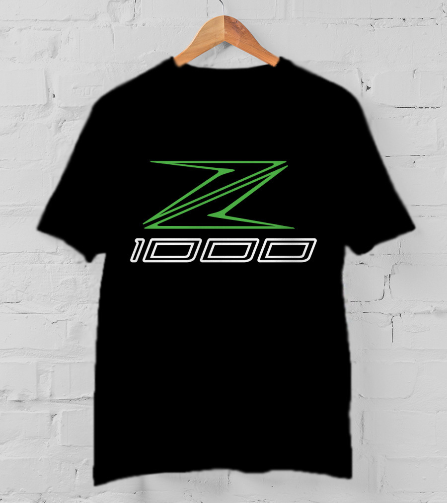 Z 1000 Kawasaki Green Stylized T-Shirt