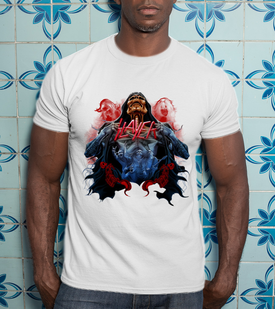 Slayer Band Grim Reaper Artwork DH 89 T-Shirt