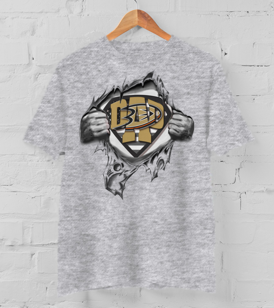 SUPERDAD Anaheim Ducks Hockey Fan Hero T-Shirt