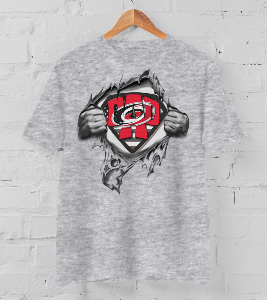 SUPERDAD Carolina Hurricanes Logo Comic T-Shirt