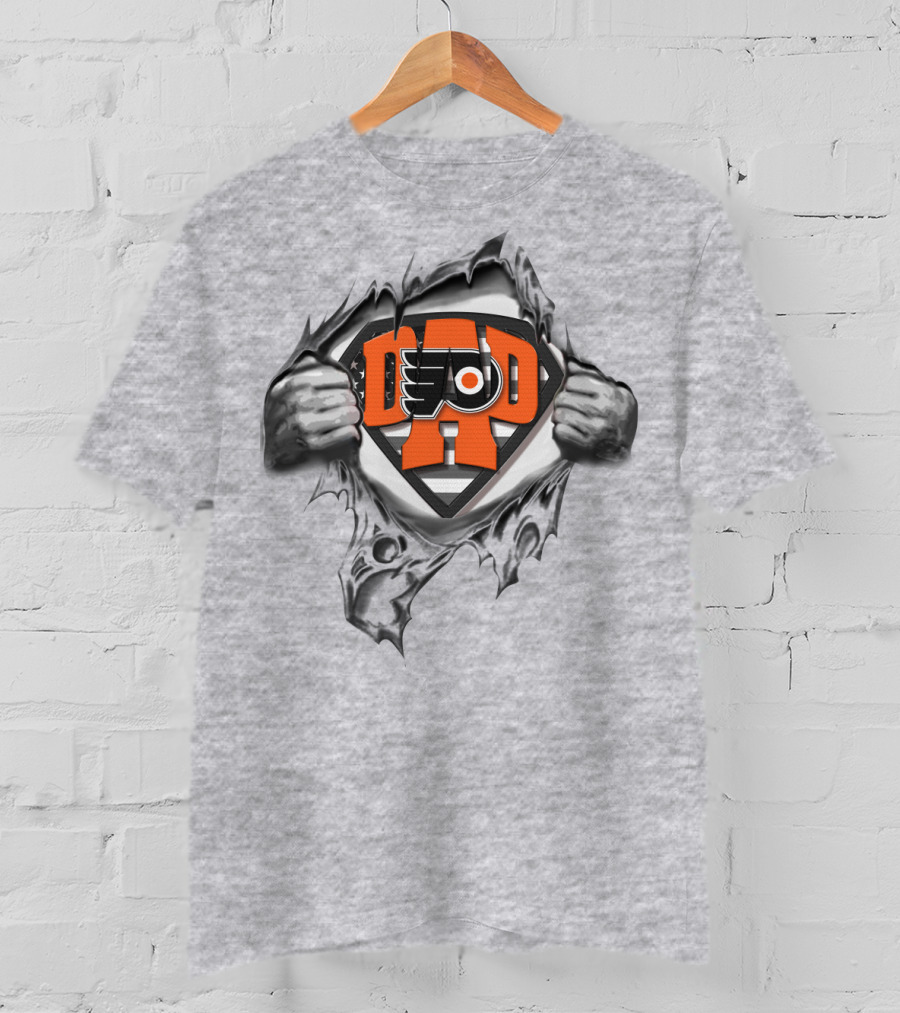 Philadelphia Flyers SUPERDAD Hero T-Shirt