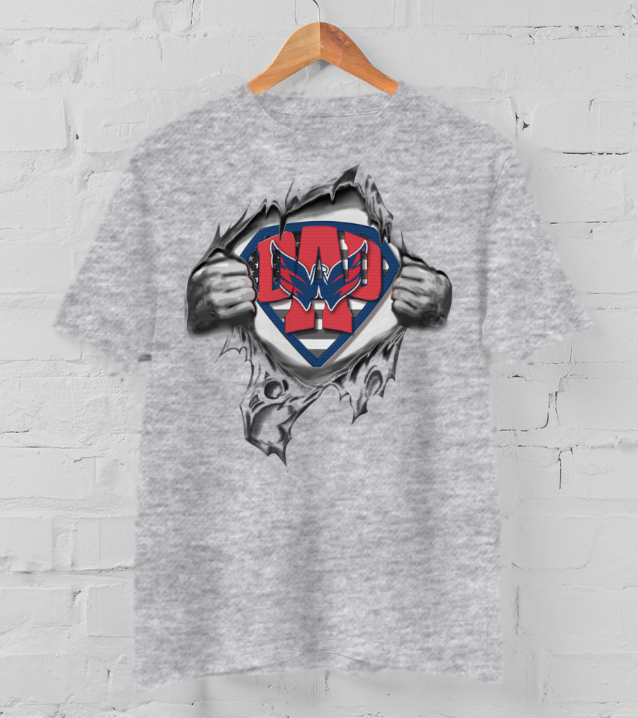 SUPERDAD Washington Capitals Hero Emblem T-Shirt