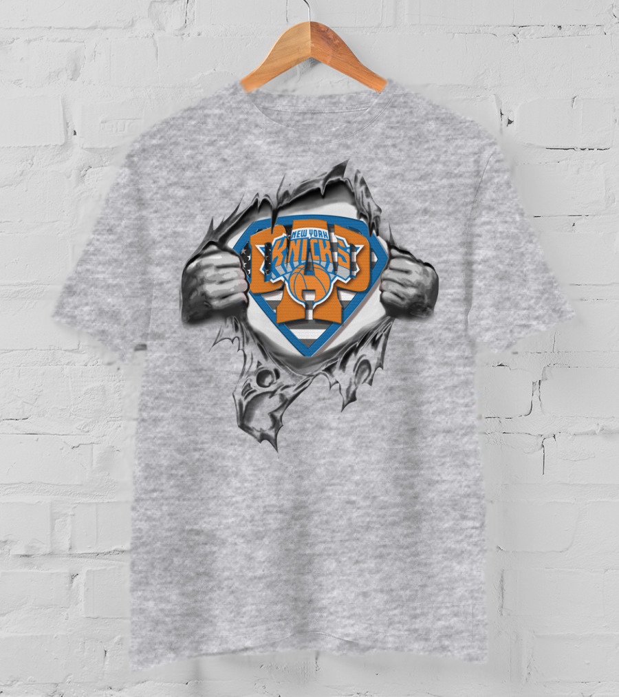 Superdad New York Knicks Basketball Hero T-Shirt