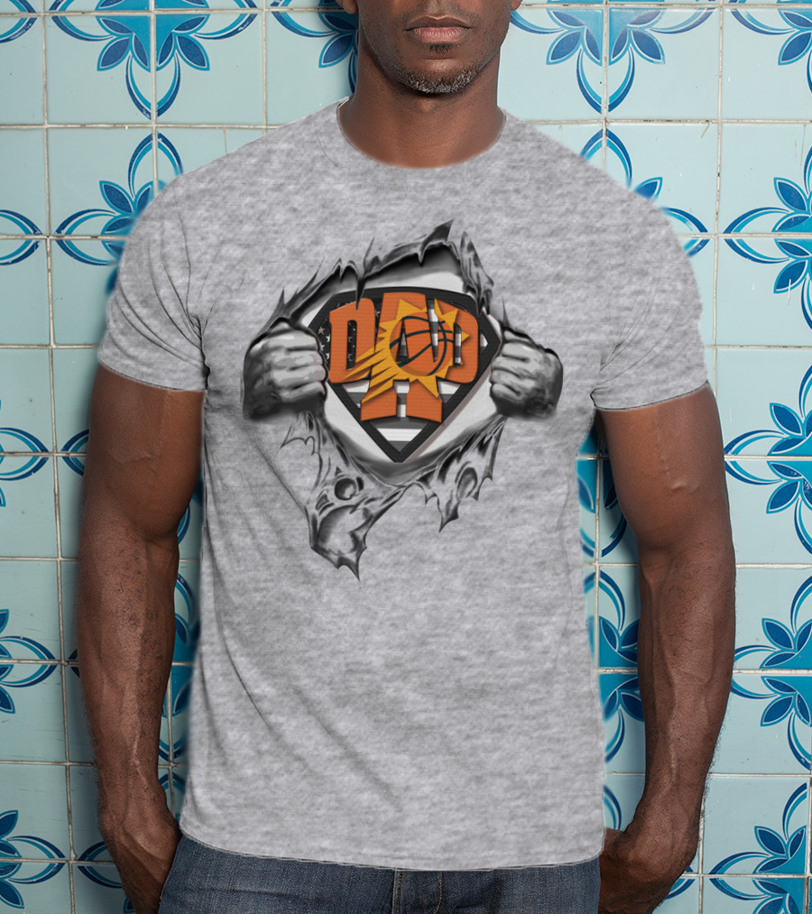SUPERDAD Phoenix Suns Basketball Dad T-Shirt