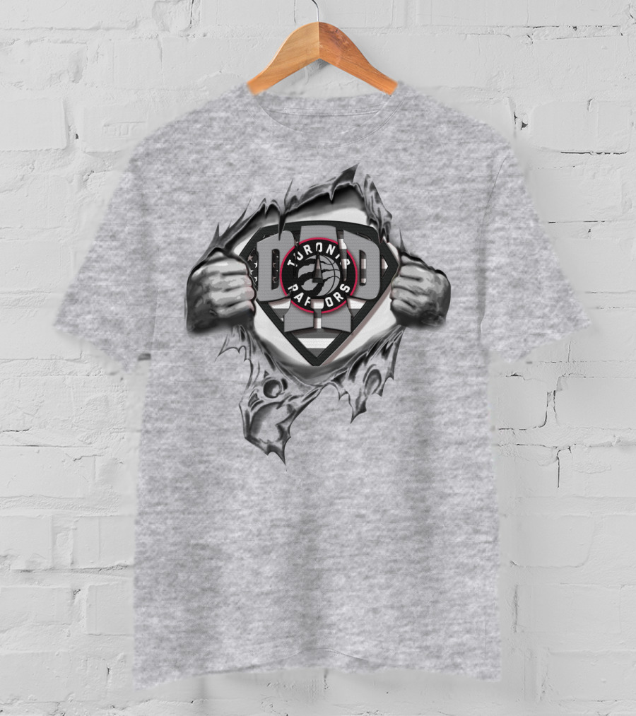 SUPERDAD Toronto Raptors Superman T-Shirt
