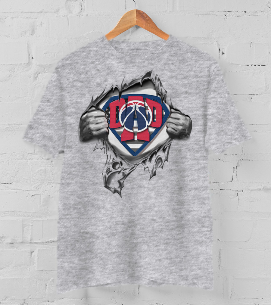 SUPERDAD DC Basketball Wizards Emblem T-Shirt