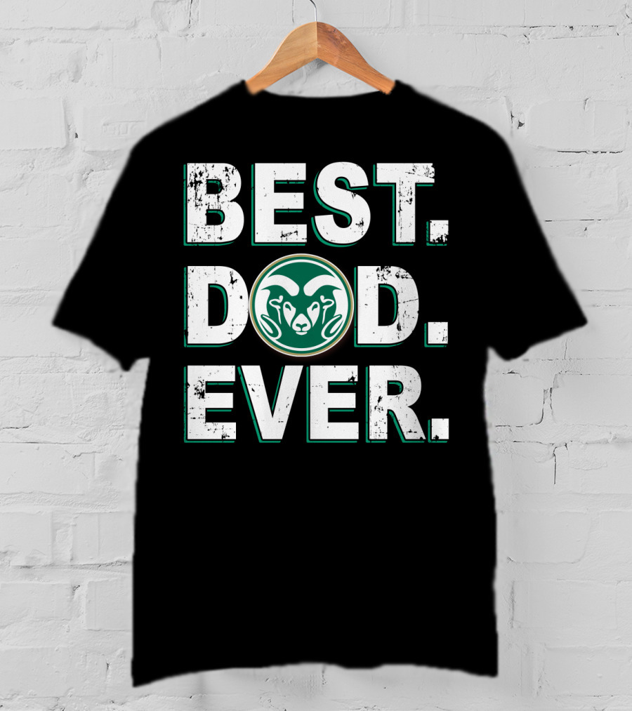Best Dad Ever Colorado State Rams Logo Classic T-Shirt