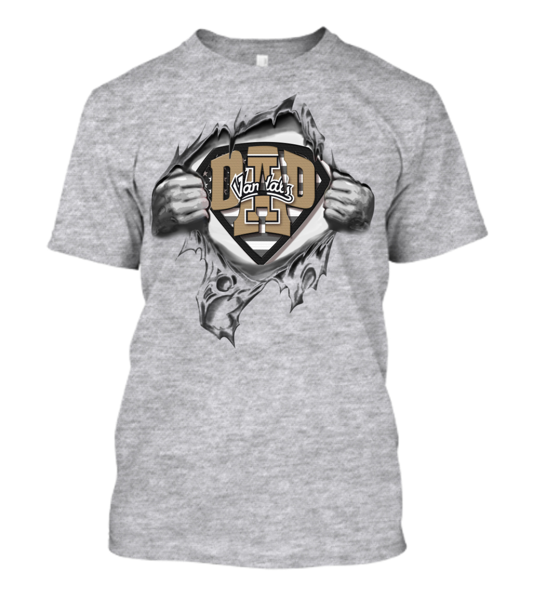 SUPERDAD VANDALS LOGO IDAHO 23 T-Shirt