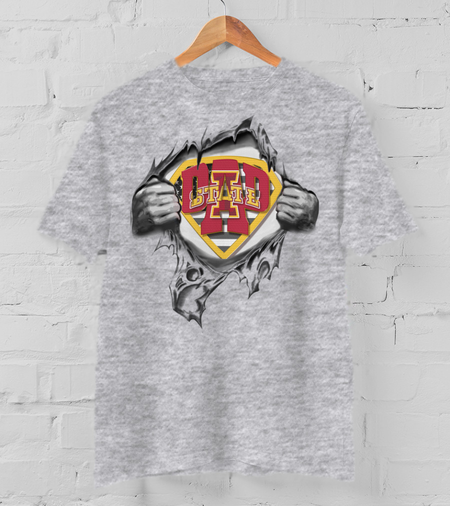 SUPERDAD Iowa State Cyclones Superman T-Shirt