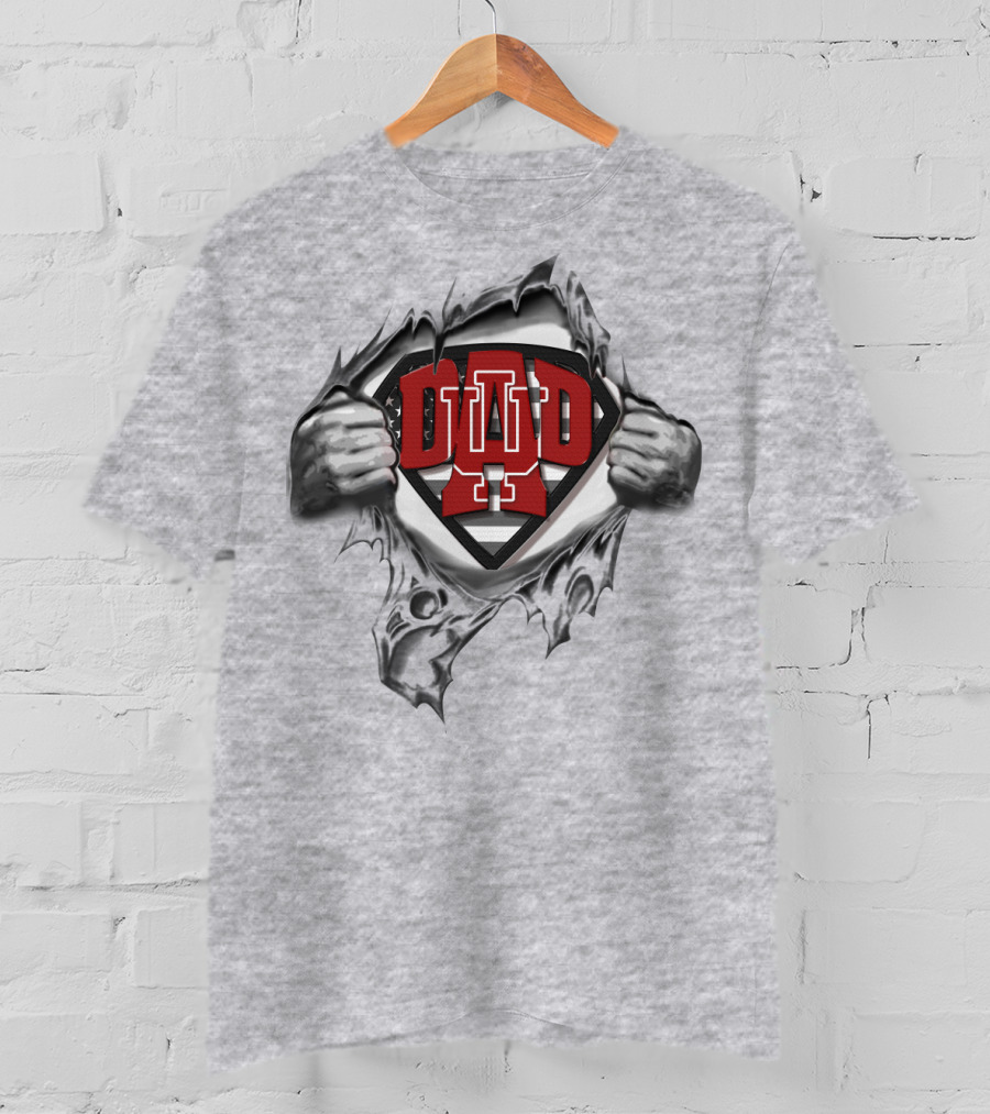 SUPERDAD INDIANA HOOSIERS LOGO DAD 25 EMERGING T-Shirt
