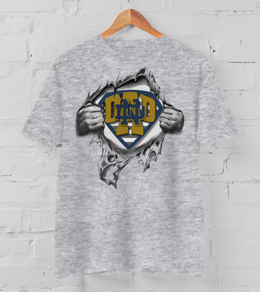 Notre Dame Fighting Irish Superdad T-Shirt